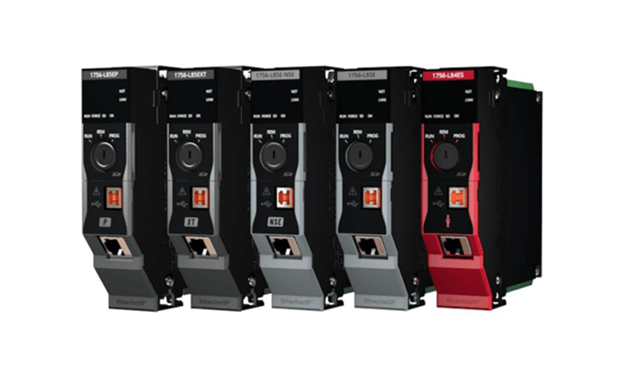 series of electronic devices with unique identifiers and features, set against a clean white background. The devices appear to be part of a larger system or product line, with the varying labels and colors indicating different models or configurations.